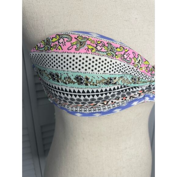 Victoria's Secret strapless underwire push up bikini swimsuit top size 32 D - Picture 2 of 6